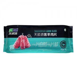 天順源羔羊肉片1kg