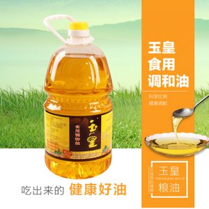 玉皇食用調(diào)和油花生香5L