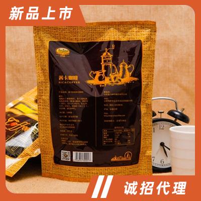 茜卡莊園咖啡特濃拿鐵三合一速溶咖啡飲料招商2022新品背面