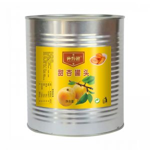 升升園甜杏罐頭3kg