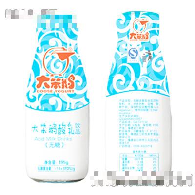 大笨鵝酸菌乳品無糖195g