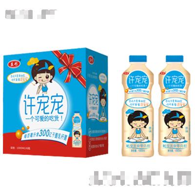 許寵寵乳酸菌飲料原味1000mlX6