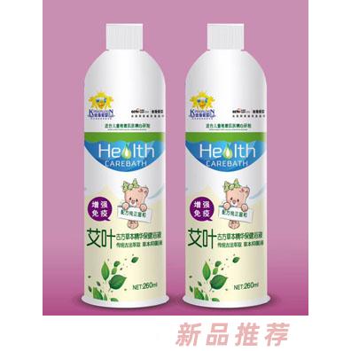 金盾愛嬰馬齒莧古艾葉菖蒲金銀花方草本精華保健浴液250ml