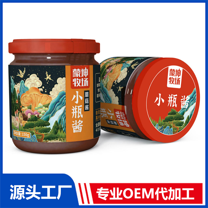 蘑菇醬 小瓶醬OEM/ODM貼牌代工批發定制源頭廠家