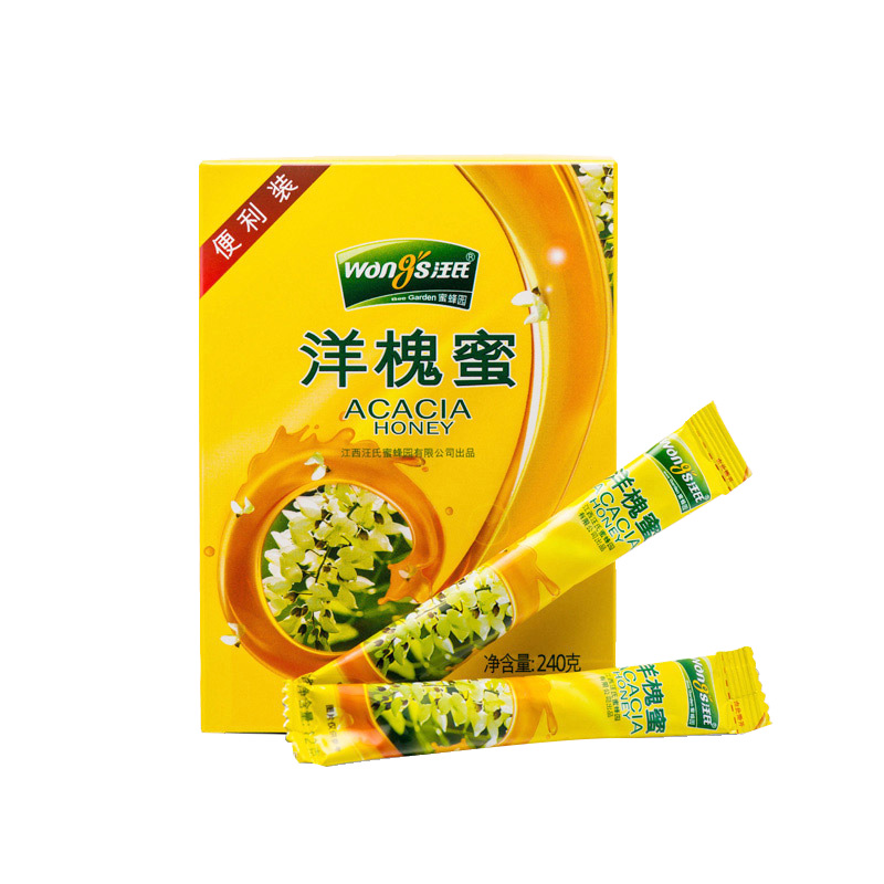 洋槐蜜汪氏蜂蜜240g/盒OEM代加工