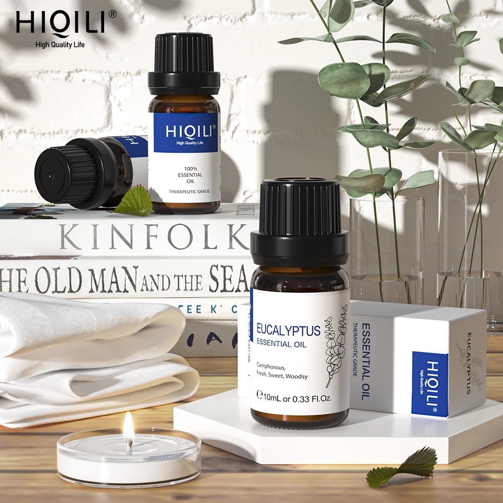 HIQILI香薰精油10ml 薰衣草玫瑰茶樹檀香OEM代工廠